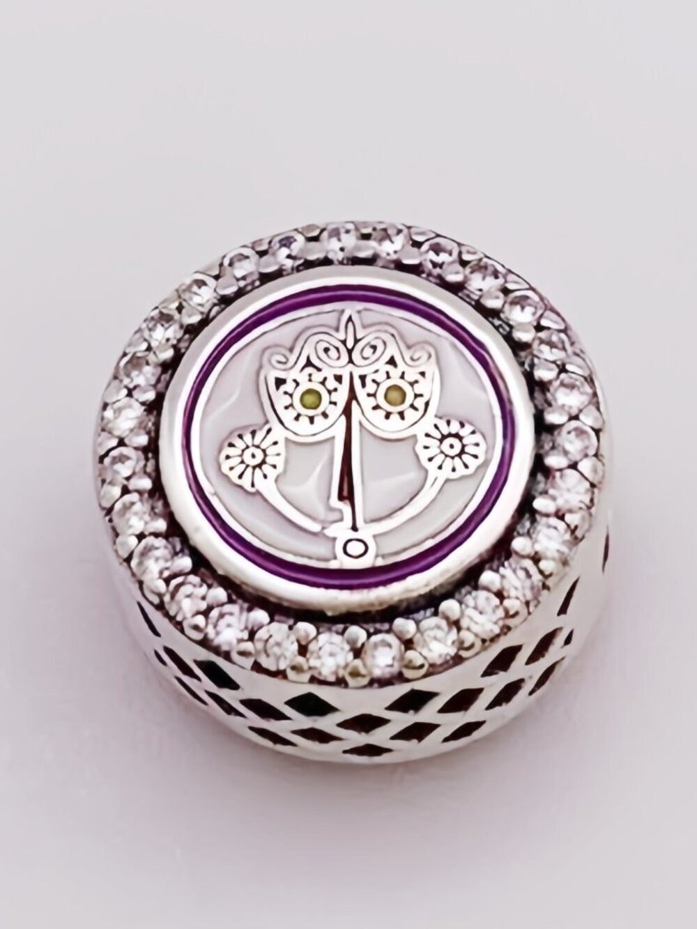 Disney Parks Pandora It's a Small World Hello Button Charm 2024 Exclusive